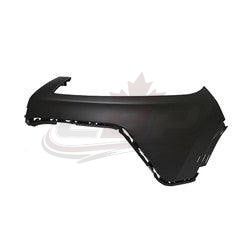 Bumper Front Upper Jeep Cherokee 2014-2018 Driver Side Primed Trailhawak Model , CH1016102