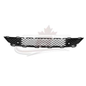 Grille Lower Chrysler 300 2015-2020 Black With Park Assist Without Adaptive/Collision Warning (Exclude Sedan S-Model , CH1036144
