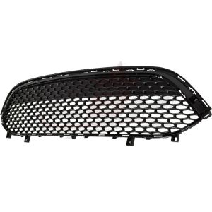 Grille Lower Chrysler Pacifica 2017-2020 With Fog Lamp Without Adaptive Cruise Matte Black Mesh , CH1036158