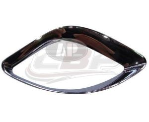 Grille Lower Outer Moulding Driver Side Jeep Grand Cherokee 2012-2013 Chrome Srt-9 , CH1038137