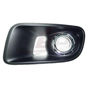 Fog Lamp Bezel Front Driver Side Dodge Charger 2012-2014 With Chrome Ring Srt-8 , CH1038153