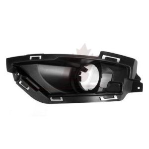 Fog Lamp Bezel Front Driver Side Chrysler 200 Sedan 2015-2017 Black Without Led Lamp , CH1038154