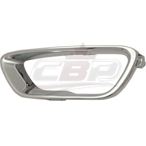 Fog Lamp Trim Front Driver Side Jeep Grand Cherokee 2017-2021 Chrome Laredo/Overland/Ltd/Traidriver Sideawk Model , CH1038200