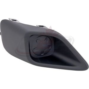 Fog Lamp Cover Driver Side Ram Promaster City 2015-2022 Textured Black, Ch1038222
