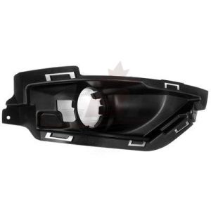 Fog Lamp Bezel Front Passenger Side Chrysler 200 Sedan 2015-2017 Black Without Led Lamp , CH1039154