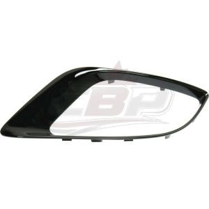 Fog Lamp Bezel Front Passenger Side Dodge Durango 2014-2020 Ptd Black Exclude 18-19 Srt/Rt Model , CH1039162