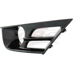 Grille Lower Passenger Side Chrysler 200 Sedan 2015-2017 With Adaptive Cruise Glossy Black , CH1039179
