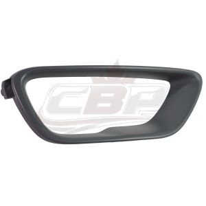 Fog Lamp Trim Front Passenger Side Jeep Grand Cherokee 2017-2021 Ptd Gray Outer Trim Ring Laredo/Overland/Ltd/Traidriver Sideawk Model , CH1039199
