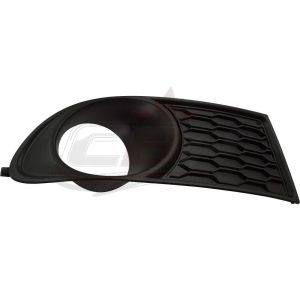 Fog Lamp Bezel Front Passenger Side Dodge Journey 2014-2020 Black Textured With 1-Pc Bumper , CH1039207