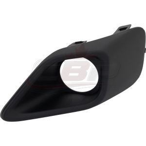 Fog Lamp Bezel Passenger Side Ram Promaster City 2015-2022 Textured Black, Ch1039223