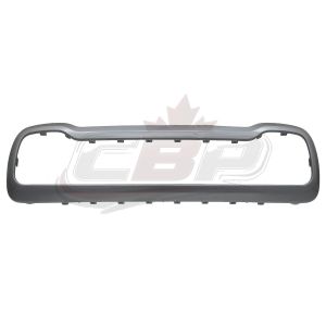 Grille Molding Front Center Jeep Renegade 2015-2023 Dark Gray Finish, Ch1044138