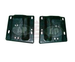 Bumper Bracket Front Driver Side Dodge Ram 1500 2002-2005 Without Tow Hooks Beam To Frame Steel , CH1066131