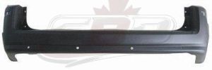 Bumper Rear Chrysler Town Country 2008-2010 Primed With Sensor/Mldg Hole , CH1100939