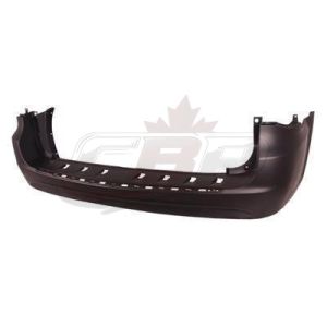 Bumper Rear Chrysler Town Country 2011-2016 Primed Without Sensor Hole Capa , CH1100968C