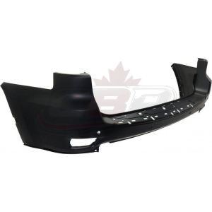 Bumper Rear Jeep Grand Cherokee 2016-2021 Primed With 4 Park Assist Without Blind Spot , CH1100A25
