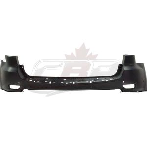 Bumper Rear Jeep Grand Cherokee 2016-2021 Primed With 2 Advanced Park Holes/Blind Spot , CH1100A36