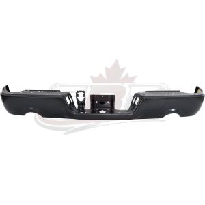 Bumper Rear Assembly Dodge Ram 1500 2009-2010 Black Ptm Without Sensor For 1500 Without Dual Exhaust, Ch1102372