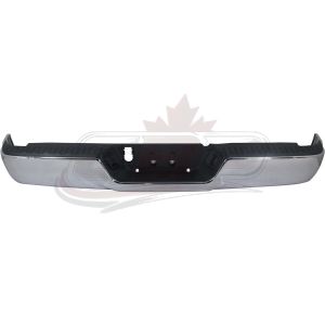 Bumper Rear Assembly Dodge Ram 1500 2009-2010 Chrome Without Sensor, Ch1103117