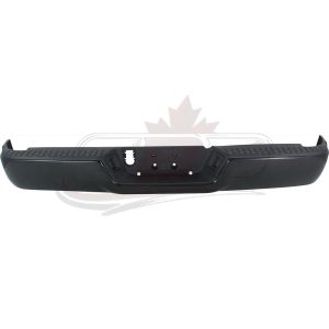 Bumper Rear Assembly Dodge Ram 1500 2009-2010 Ptm Black With Bar/Pad/Brackets Without Sensor/Dual Exhaust, Ch1103120