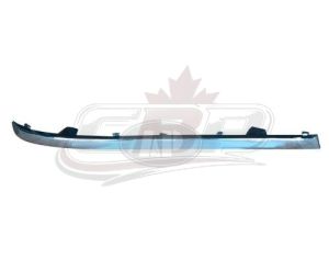 Bumper Moulding Rear Passenger Side Chrysler Town Country 2008-2010 Chrome , CH1147103