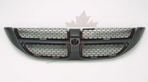 Grille Dodge Caravan 2001-2004 Matte-Black , CH1200238