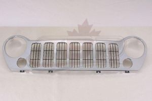 Grille Jeep Liberty 2005-2007 Chrome With Fog , CH1200289