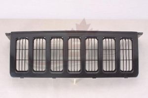 Grille Jeep Commander 2006-2010 Matt-Black With Black Mldg , CH1200302