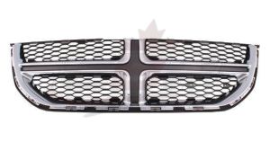 Grille Ram Cargo Van 2012-2015 Black With Chrome Moulding , CH1200342