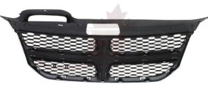 2011-2020 Dodge Journey Grille Chrome Frame With Black Insert Capa , CH1200362C