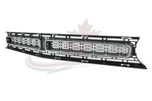 Grille Dodge Challenger 2015-2021 Matte-Black With Chrome Moulding Rt/Sxt Model , CH1200389