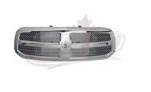 Grille Ram 1500 2013-2018 Chrome Front With Chrome Wave Mesh , CH1200409