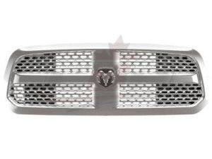Grille Ram 1500 2013-2021 Chrome Front With Chrome Perforated Wave Insert , CH1200424