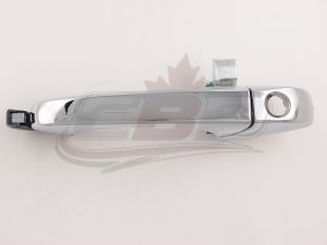 Door Handle Front Outer Driver Side Dodge Magnum 2005-2008 With Key Hole Chrome , CH1310142