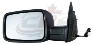 Mirror Driver Side Dodge Ram 3500 2010 Power Heated Signal Puddle Lamp Ptm , CH1320293