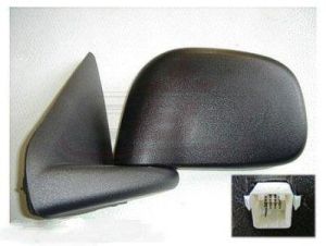 Mirror Driver Side Dodge Ram Mega Cab 2006-2009 Power Heated Manual Fold Without Tow , CH1320306