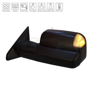 2019-2022 Ram 3500 Mirror Driver Side Power Htd With , CH1320506