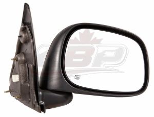 Mirror Passenger Side Dodge Ram 1500 2002-2010 Power Heated Textured Without Tow Manual Fold , CH1321215