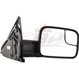 Mirror Passenger Side Dodge Ram 1500 2002-2008 Power Heated With Tow Textured , CH1321228