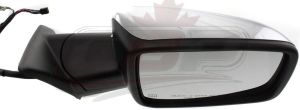Mirror Passenger Side Ram 2500 2011-2013 Power Heated Without Tow With Signal/Puddle Lamp With Chrome Cap , CH1321292