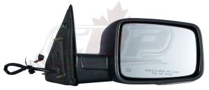 Mirror Passenger Side Dodge Ram 3500 2010 Power Heated Signal Puddle Lamp Ptm , CH1321293