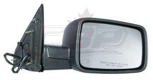 Mirror Passenger Side Dodge Ram 1500 2009-2010 Power Heated Textured Without Signal/Memory/Puddle Lamp Non-Tow Type , CH1321303