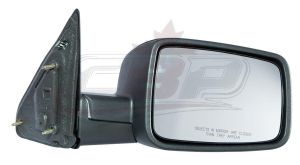 Mirror Passenger Side Dodge Ram 1500 2009-2010 Manual Without Tow Textured , CH1321308