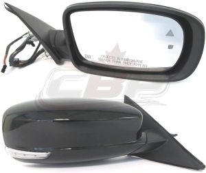 Mirror Passenger Side Chrysler 300 2012-2019 Power Heated Ptm With Memory/Puddle Lamp/ Power Fold , CH1321344