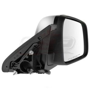 Mirror Passenger Side Jeep Grand Cherokee 2011-2021 Power Heated With Memory/Signal/Blind Spot Without Dimming Glass Chrome , CH1321359