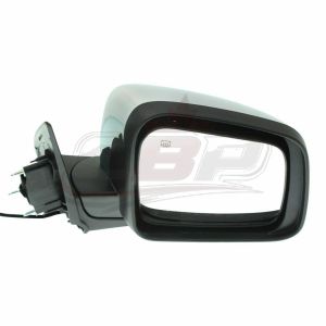 Mirror Passenger Side Dodge Durango 2014-2021 Power Heated Without Blindspot/Signal Chrome , CH1321388