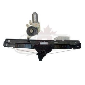 Window Regulator Rear Driver Side Dodge Avenger 2008-2013 Power With Motor , CH1550113