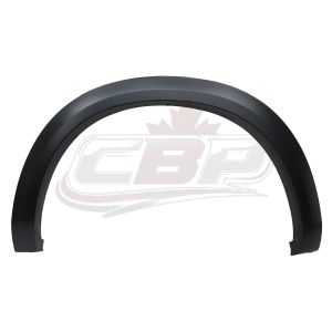 Wheel Arch Trim Rear Driver Side Dodge Ram Mega Cab 2010 Smooth Glossy Black Ptm, Ch1768109