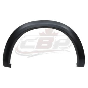Wheel Arch Trim Rear Passenger Side Dodge Ram Mega Cab 2009-2010 Smooth Glossy Black / Ptm, Ch1769109
