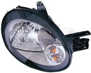 Head Lamp Driver Side Dodge Neon 2003 Black Bezel , CH2502139V