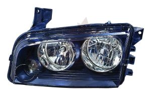Head Lamp Driver Side Dodge Charger 2006-2007 Small Amber Lens Over Turn Signal Front Om 11/08/2006 Capa, Ch2502163C